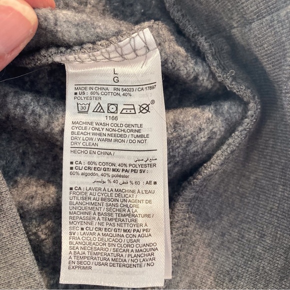 THE SIMPSONS  Old Navy Gray Hoodie Size L Unisex Graphic Sweatshirt - Picture 9 of 10